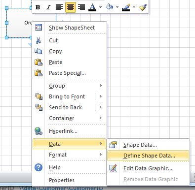 define shapes in visio